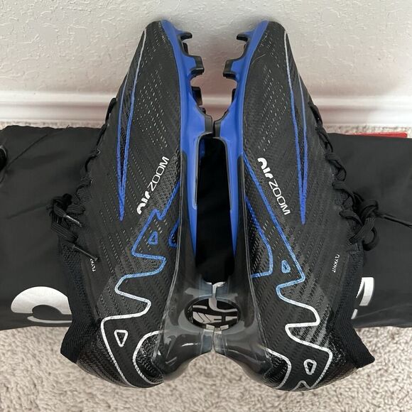 Nike Zoom Vapor 15 Elite FG Black Chrome Hyper Royal DJ4978 040 Men Size 7 New main image 5